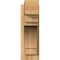 Ekena Millwork Merced Block Rough Sawn Outlooker, Western Red Cedar, 6"W x 18"D x 18"H OUT06X18X18MRC05RWR - alternate 3